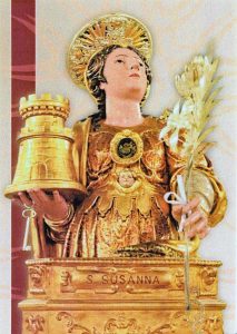 Santa Susana dari Roma, Perawan, Martir