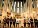 Mentri Agama, Yaqut berkunjung ke Katedral Jakarta