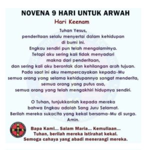 Novena bulan arwah